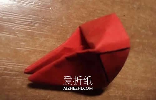 怎么折纸三角插鸭子图解 三角插手工制作鸭子- www.aizhezhi.com