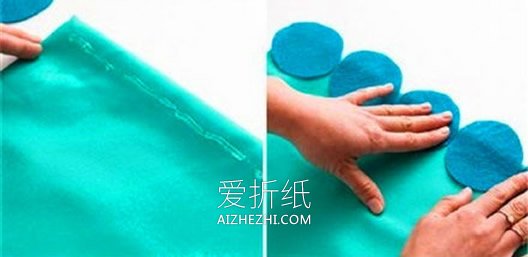 怎么做渐变色靠枕图解 零基础制作漂亮靠枕教程- www.aizhezhi.com