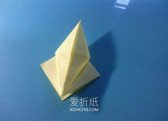 怎么折纸蜂鸟的步骤图 手工蜂鸟的折法过程- www.aizhezhi.com