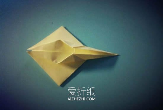 怎么折纸蜂鸟的步骤图 手工蜂鸟的折法过程- www.aizhezhi.com