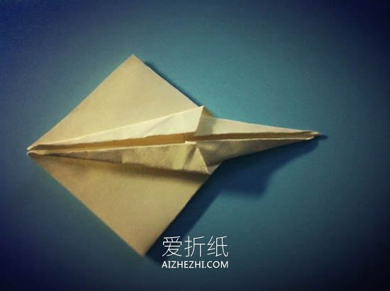 怎么折纸蜂鸟的步骤图 手工蜂鸟的折法过程- www.aizhezhi.com