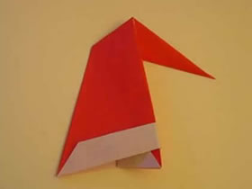 怎么简单折纸圣诞帽 儿童手工圣诞帽子的折法