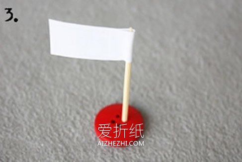 怎么做简单的便签卡 纽扣手工制作便签卡教程- www.aizhezhi.com