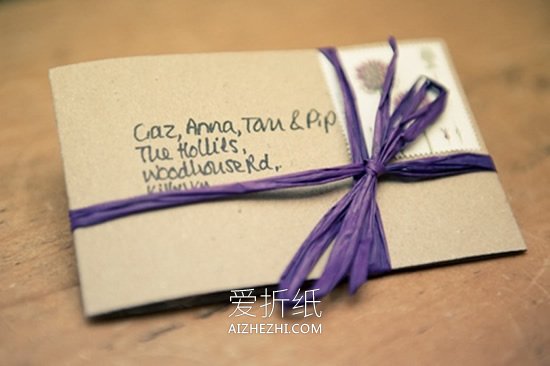 怎么做创意婚礼邀请卡 手工邀请卡的制作方法- www.aizhezhi.com