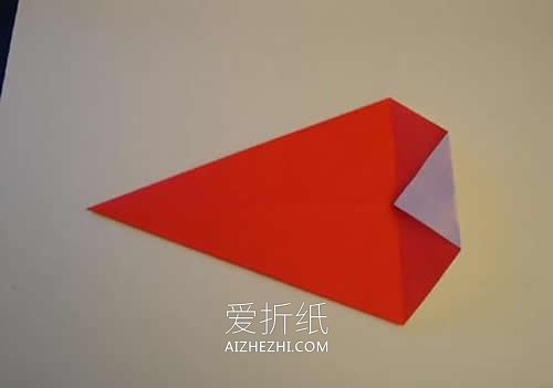 怎么简单折纸圣诞帽 儿童手工圣诞帽子的折法- www.aizhezhi.com