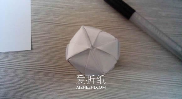 怎么折纸八瓣川崎玫瑰 手工八花瓣玫瑰花折法- www.aizhezhi.com