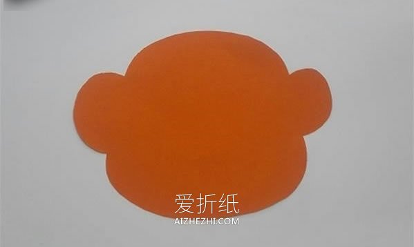 怎么做卡通风格纸扇子 卡纸手工制作猴子扇子- www.aizhezhi.com