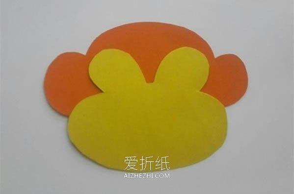 怎么做卡通风格纸扇子 卡纸手工制作猴子扇子- www.aizhezhi.com