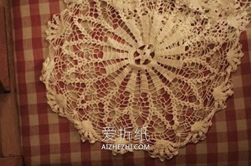 怎么做镂空灯罩的方法 蕾丝布手工制作灯罩图解- www.aizhezhi.com