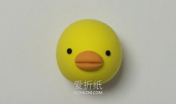 怎么做粘土小鸡的方法 超轻粘土绅士小黄鸡DIY- www.aizhezhi.com