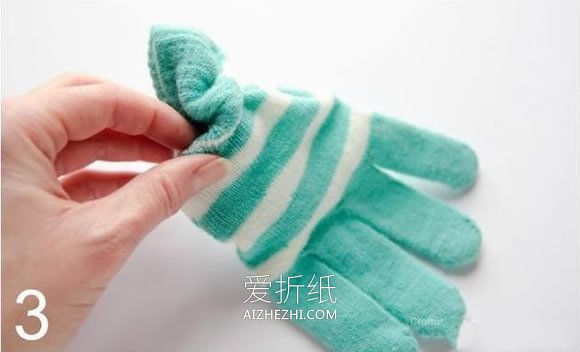 怎么做章鱼娃娃的方法 手套制作章鱼玩偶图解- www.aizhezhi.com