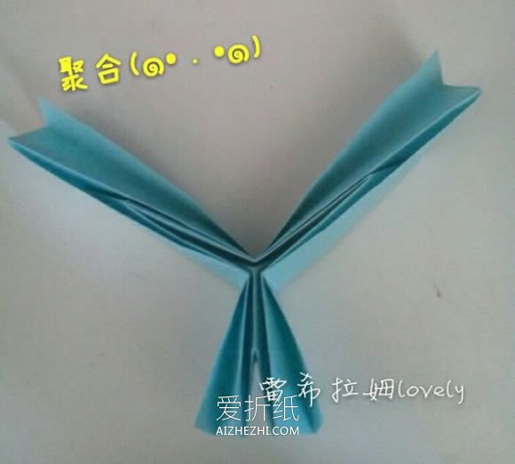 怎么折纸男女符号图解 手工性别符号的折法- www.aizhezhi.com