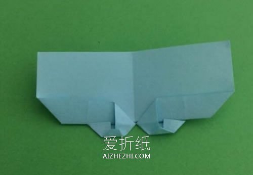 怎么折纸简易纸盒的方法 用爱心封口像粽子- www.aizhezhi.com