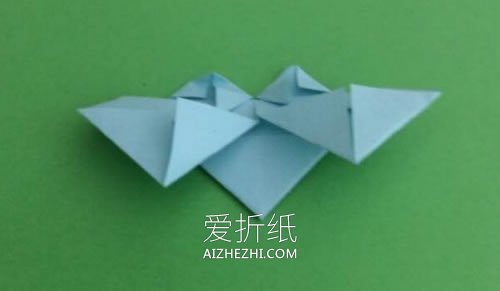 怎么折纸简易纸盒的方法 用爱心封口像粽子- www.aizhezhi.com