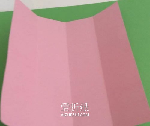 怎么折纸简易纸盒的方法 用爱心封口像粽子- www.aizhezhi.com
