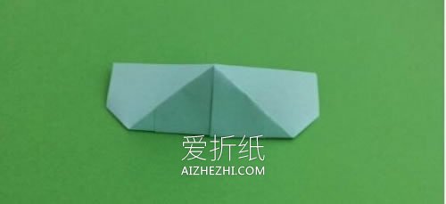 怎么折纸简易纸盒的方法 用爱心封口像粽子- www.aizhezhi.com