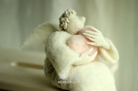 手工羊毛毡动物图片 似乎有治愈人心的效果- www.aizhezhi.com