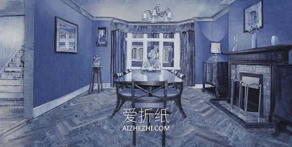 怎么做牛仔布贴画图片 手工牛仔裤制作贴画- www.aizhezhi.com