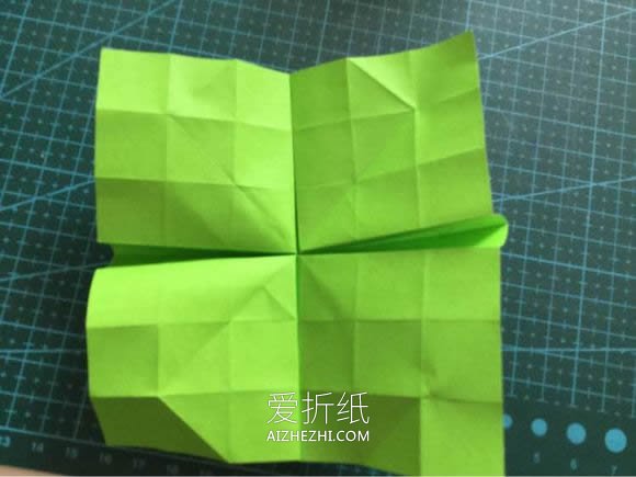 怎么折纸拼图玩具图解 手工拼图的折法步骤- www.aizhezhi.com