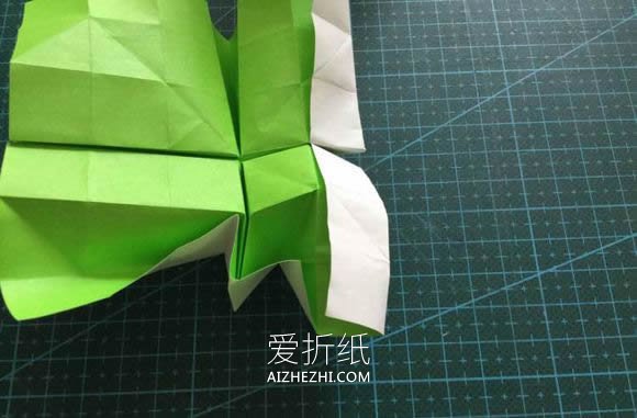 怎么折纸拼图玩具图解 手工拼图的折法步骤- www.aizhezhi.com