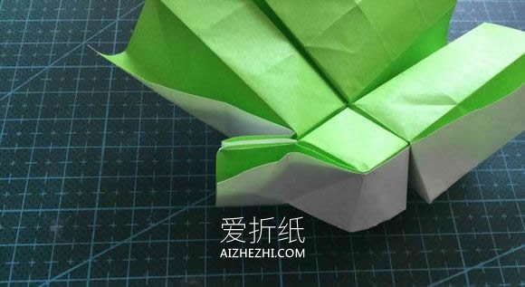 怎么折纸拼图玩具图解 手工拼图的折法步骤- www.aizhezhi.com