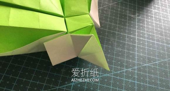 怎么折纸拼图玩具图解 手工拼图的折法步骤- www.aizhezhi.com