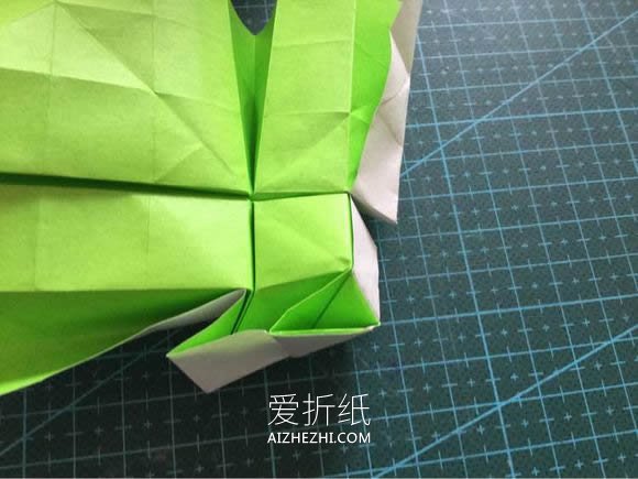 怎么折纸拼图玩具图解 手工拼图的折法步骤- www.aizhezhi.com