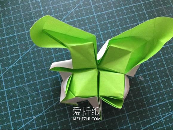 怎么折纸拼图玩具图解 手工拼图的折法步骤- www.aizhezhi.com