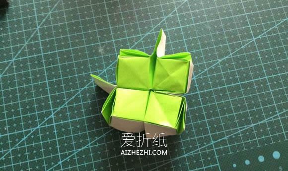 怎么折纸拼图玩具图解 手工拼图的折法步骤- www.aizhezhi.com