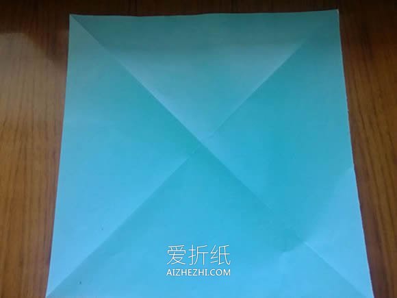 怎么折纸八瓣菊花图解 手工重阳节菊花折法- www.aizhezhi.com