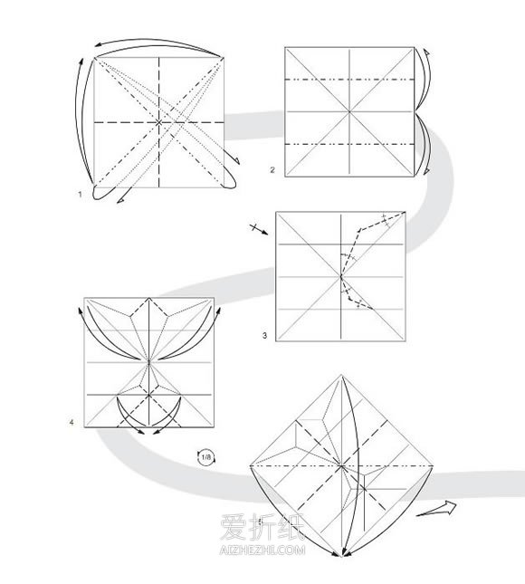 怎么做蝴蝶书签的方法 手工折纸蝴蝶书签图解- www.aizhezhi.com