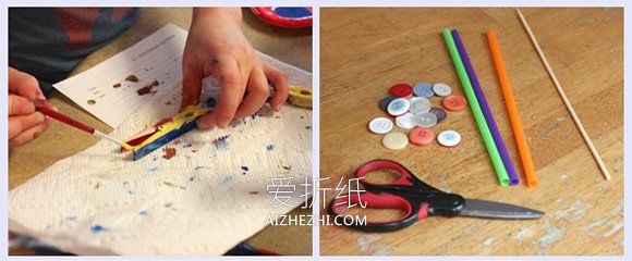怎么做简单小车的方法 儿童制作木夹子汽车- www.aizhezhi.com