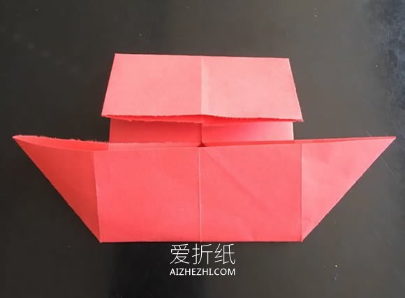 怎么折纸花篮的详细步骤 儿童手工花篮的折法- www.aizhezhi.com