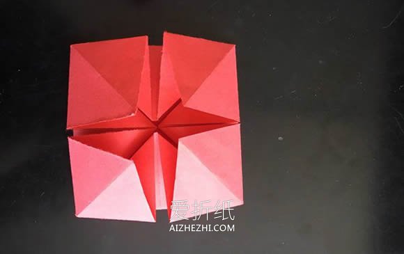 怎么折纸花篮的详细步骤 儿童手工花篮的折法- www.aizhezhi.com