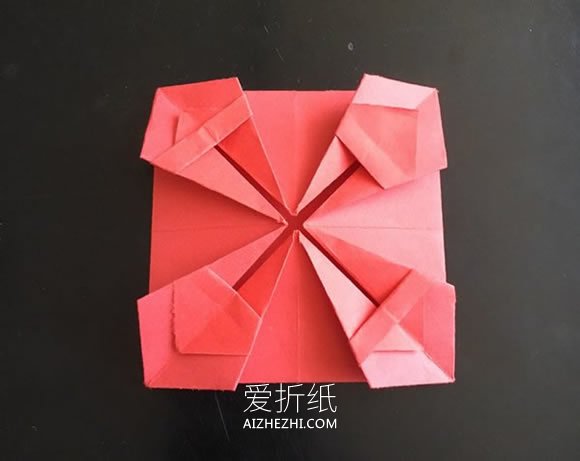 怎么折纸花篮的详细步骤 儿童手工花篮的折法- www.aizhezhi.com