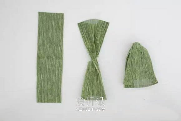 怎么用纸做多肉植物 皱纹纸手工制作多肉盆栽- www.aizhezhi.com