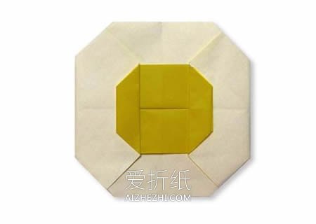 怎么简单折纸煎蛋图解 幼儿手工煎蛋的折法- www.aizhezhi.com