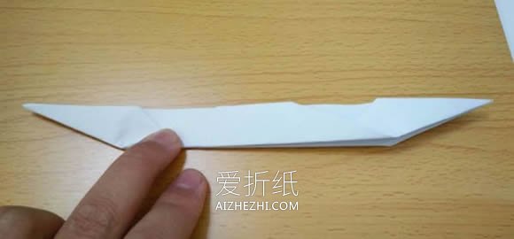 怎么折纸乌篷船图解 儿童手工乌篷船的折法- www.aizhezhi.com