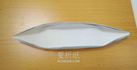 怎么折纸乌篷船图解 儿童手工乌篷船的折法- www.aizhezhi.com