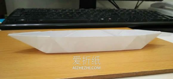 怎么折纸乌篷船图解 儿童手工乌篷船的折法- www.aizhezhi.com