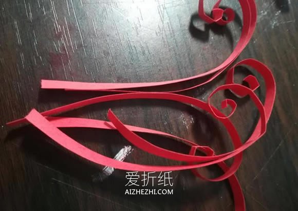 怎么做漂亮纸花的方法 衍纸条手工制作花朵- www.aizhezhi.com