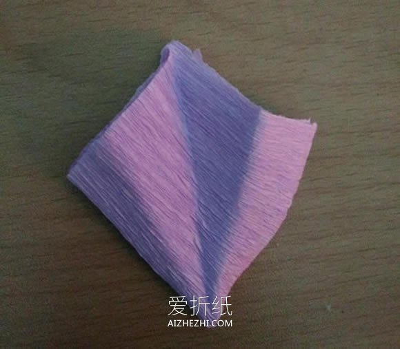 怎么用皱纹纸做绣球花 手工绣球花制作方法- www.aizhezhi.com