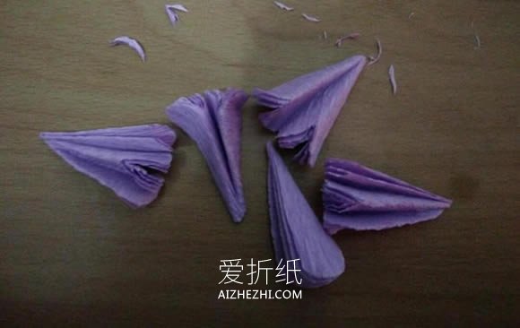 怎么用皱纹纸做绣球花 手工绣球花制作方法- www.aizhezhi.com