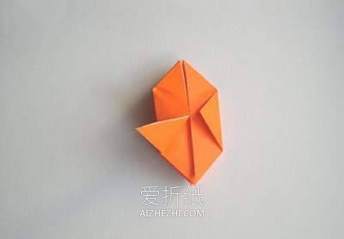 怎么简单折纸万圣节南瓜灯的详细折法图解- www.aizhezhi.com