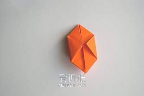怎么简单折纸万圣节南瓜灯的详细折法图解- www.aizhezhi.com