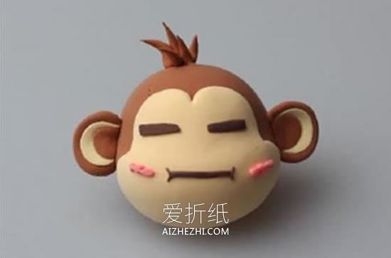 怎么做粘土小猴的方法 粘土制作吃西瓜的猴子- www.aizhezhi.com