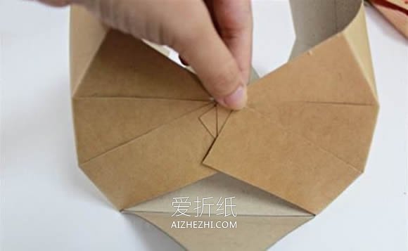 怎么做卡通兔子纸篮子 卡纸手工制作动物篮子- www.aizhezhi.com