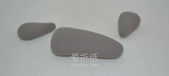 怎么做粘土小灰猫图解 超轻粘土制作小猫教程- www.aizhezhi.com