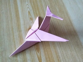 怎么折纸组合式飞机图解 儿童手工飞机的折法