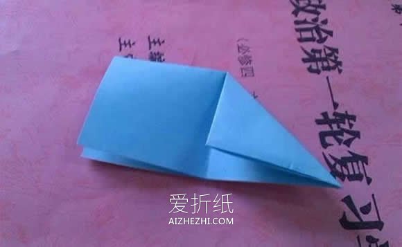 怎么简单折纸百合花图解 儿童手工百合的折法- www.aizhezhi.com